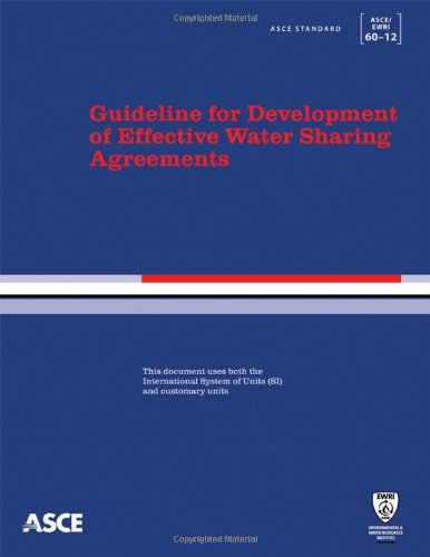 Guideline For Development Of Effective Water Sharing Agreements American Society Of Civil Engineers