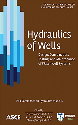 Hydraulics Of Wells Design Construction Testing And Maintenance Of Water Well Systems Task Committee On Hydraulics Of Wells
