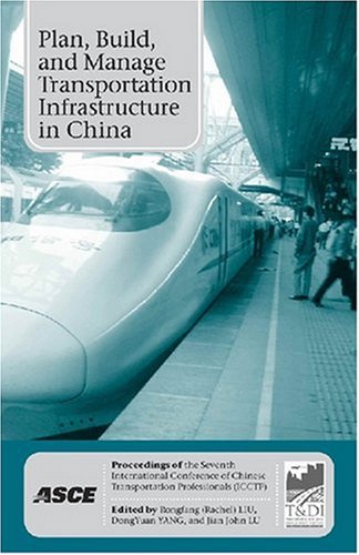 Plan Build And Manage Transportation Infrastructure In China Rongfang Rachel Liu