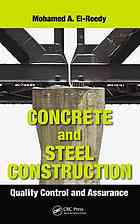 Concrete And Steel Construction Quality Control And Assurance Elreedy