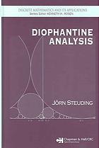 Diophantine Analysis Steuding Jrn