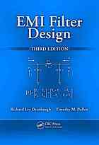Emi Filter Design 3rd Pullen Timothy M Ozenbaugh Richard Lee
