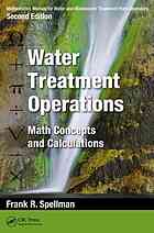 Mathematics Manual For Water And Wastewater Treatment Plant Operators Second Edition Spellman