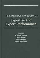 The Cambridge Handbook Of Expertise And Expert Performance Ericsson
