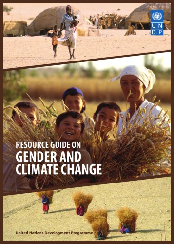 Resource Guide On Gender And Climate Change 1st Ed United Nations Development Programme