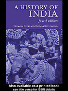 A History Of India 4th Ed Kulke Hermann Rothermund Dietmar