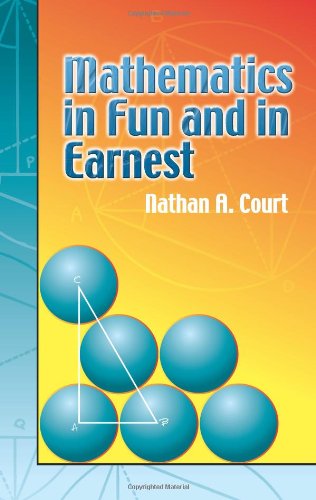 Mathematics In Fun And In Earnest Dover Ed Altshillercourt Nathan