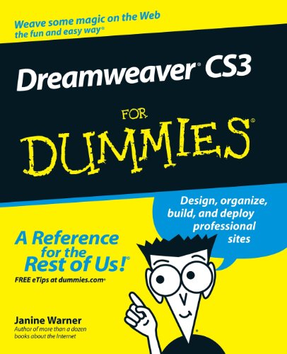 Dreamweaver Cs3 For Dummies Includes Index Warner Janine