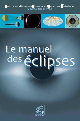 Le Manuel Des Eclipses Robeau Daniel Daburon Francois