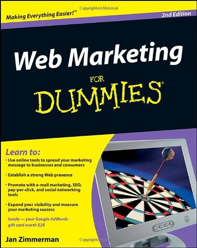 Web Marketing For Dummies 2nd Ed Zimmerman Jan
