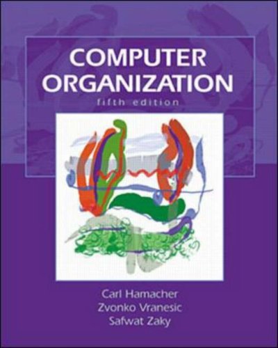 Computer Organization 5 Ed V Carl Hamacher Zvonko G Vranesic