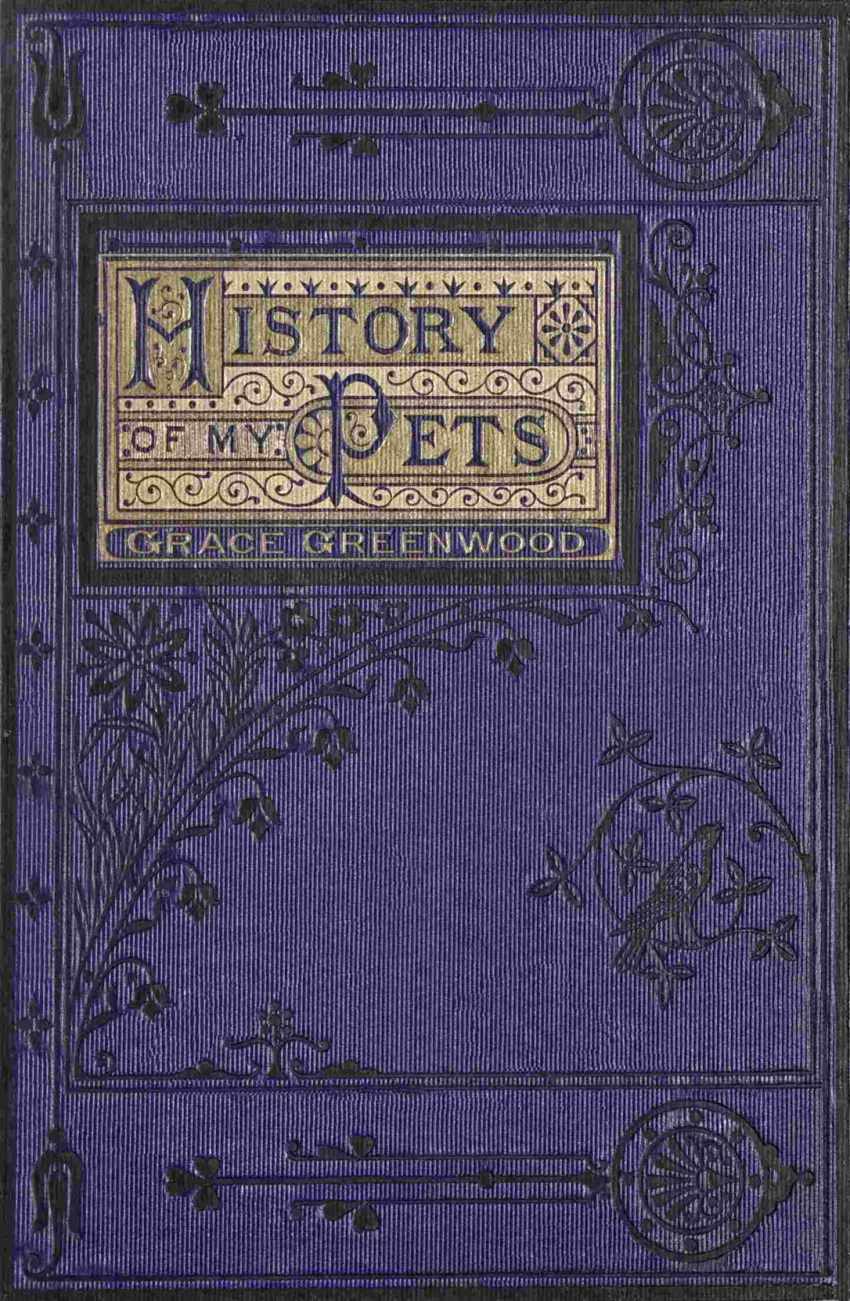 History Of My Pets Grace Greenwood