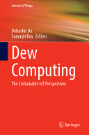 Dew Computing The Sustainable Iot Perspectives Debashis De Samarjit Roy