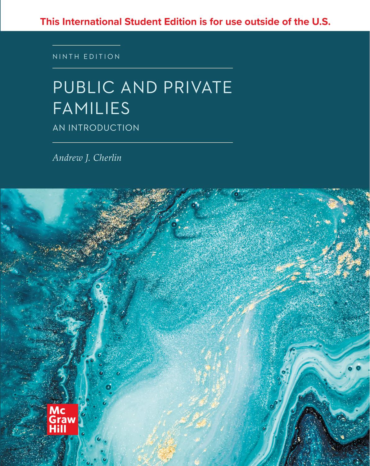 Public Private Families 1st Edition Andrew J Cherlin