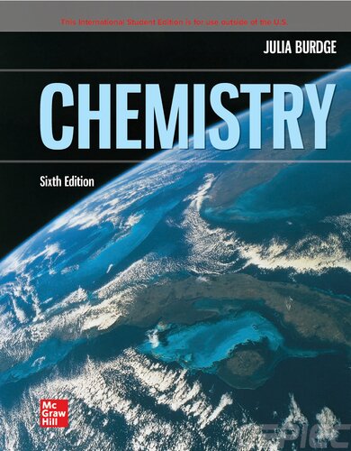 Chemistry 6 International Student Edition Julia Burdge