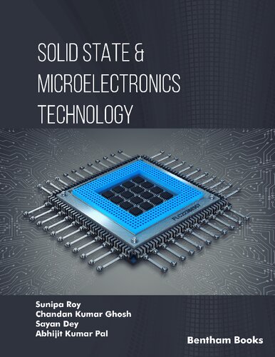 Solid State And Microelectronics Technology Sunipa Roy Chandan Kumar Ghosh