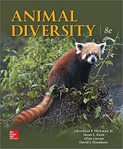 Animal Diversity 8th Edition 8th Cleveland P Hickman Jr