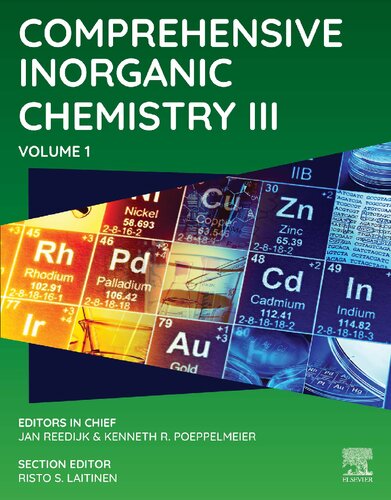 Comprehensive Inorganic Chemistry Iii 3rd Edition Jan Reedijk Editor