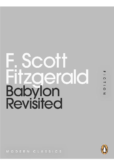 Babylon Revisited F Scott Fitzgerald