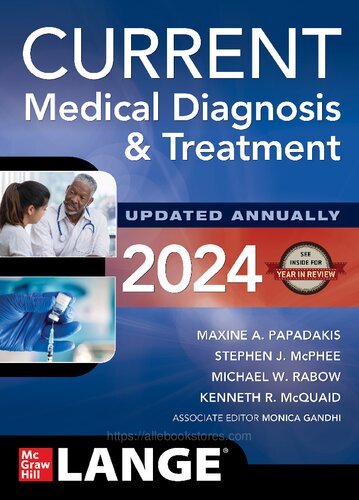 Current Medical Diagnosis And Treatment 2024 2024th Edition Maxine A Papadakis Autor