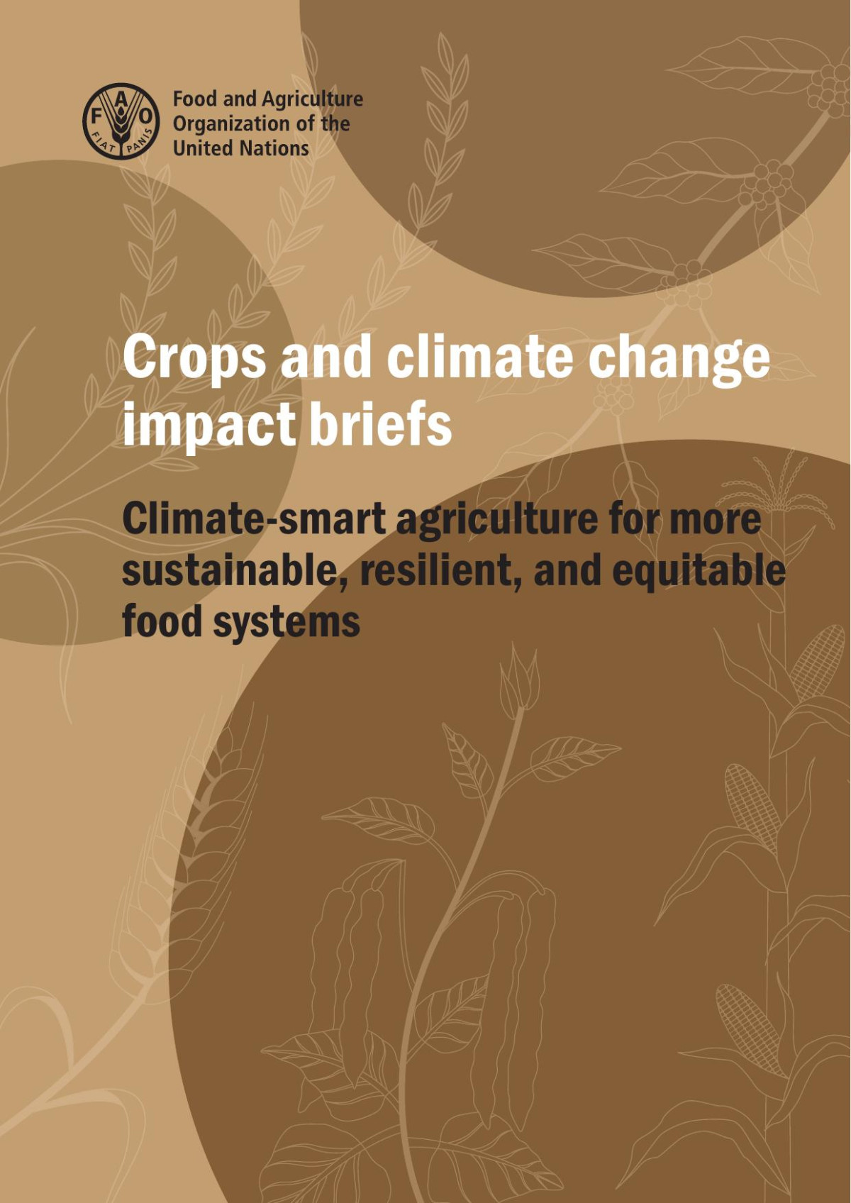 Crops And Climate Change Impact Briefs Climatesmart Agriculture For More Sustainable Resilient And Equitable Food Systems H Jacobs