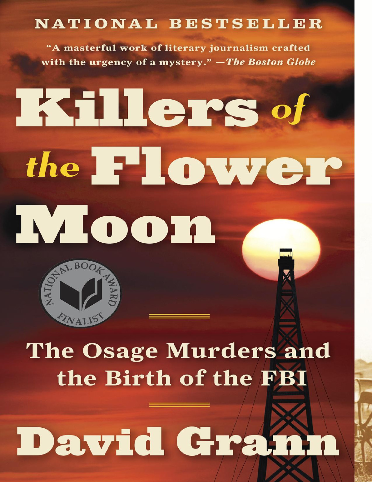 Killers Of The Flower Moon The Osage Murders And The Birth Of The Fbi David Grann