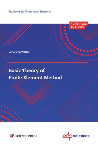 Basic Theory Of Finite Element Method Yongliang Wang
