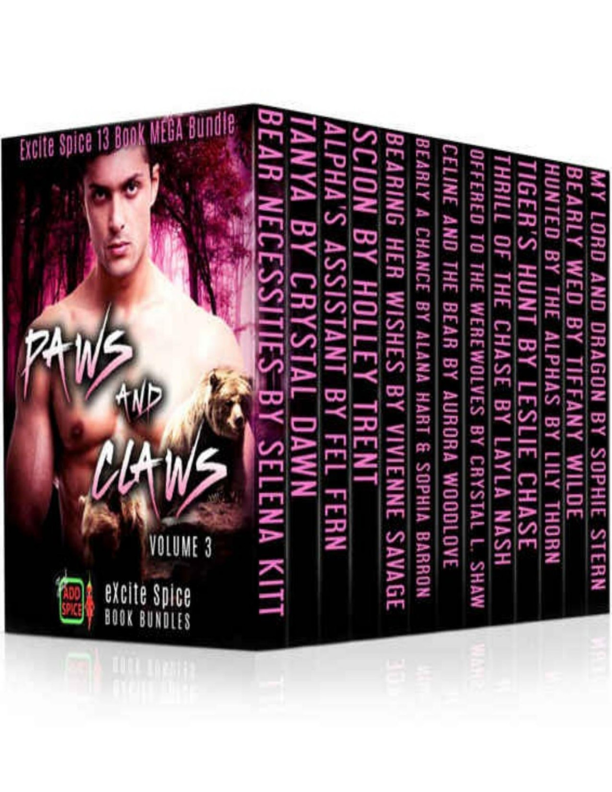 Paws And Claws Volume 3 14 Book Shifter Romance Bundle Fel Fern Holley Trent Sophie Stern