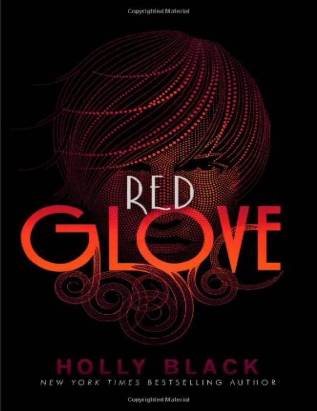 Red Glove Holly Black