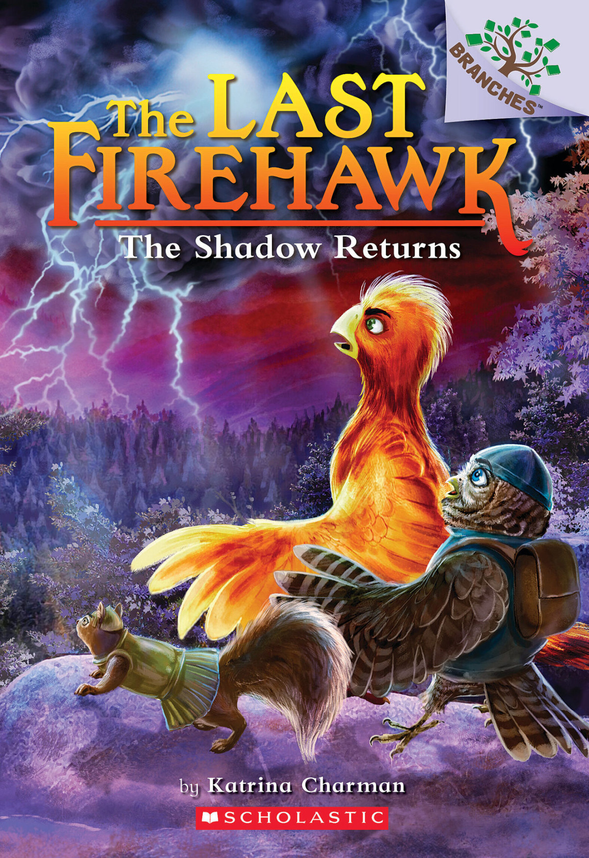 The Shadow Returns A Branches Book The Last Firehawk 12 Katrina Charman