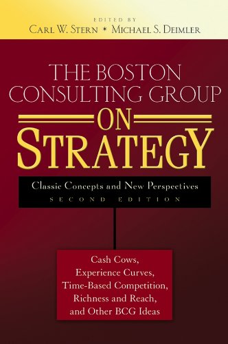 The Boston Consulting Group On Strategy Stern Carl W Deimler