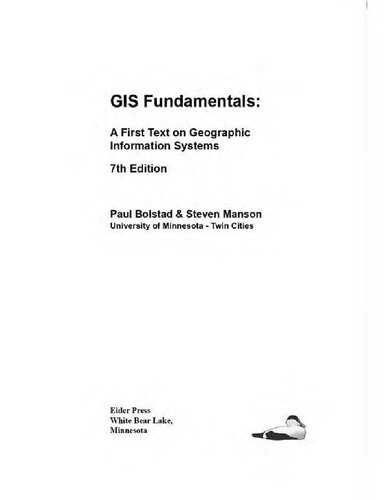 Gis Fundamentals A First Text On Geographic Information Systems 7th Edition Paul Bolstad