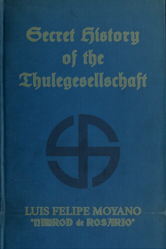 Secret History Of The Thule Gesellshaft Nimrod De Rosario