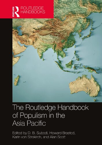 The Routledge Handbook Of Populism In The Asia Pacific D B Subedi