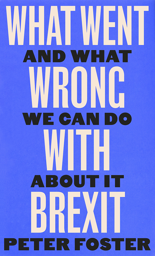What Went Wrong With Brexit And What We Can Do About It Peter Foster