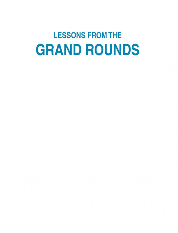 Lessons From The Grand Rounds A Pediatric Approach First Yk Amdekar