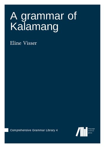 A Grammar Of Kalamang Russell Barlow