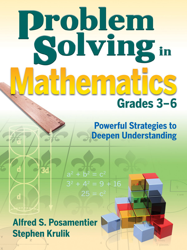 Problem Solving In Mathematics Grades 36 Alfred S Posamentier