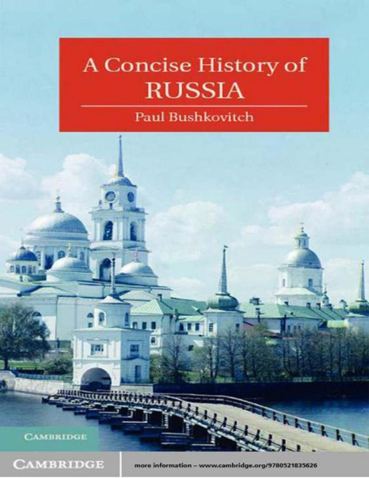 A Concise History Of Russia Bushkovitch Paul