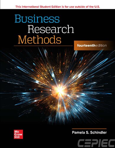 Business Research Methods Teamira 14th Edition Pamela S Schindler