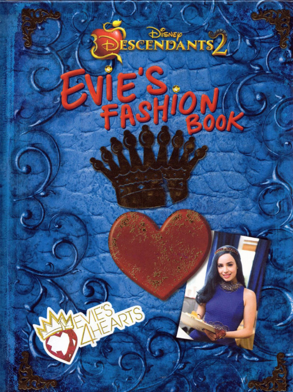 Descendants 2 Evies Fashion Book Disney Descendants 2 Media Tiein Disney Books