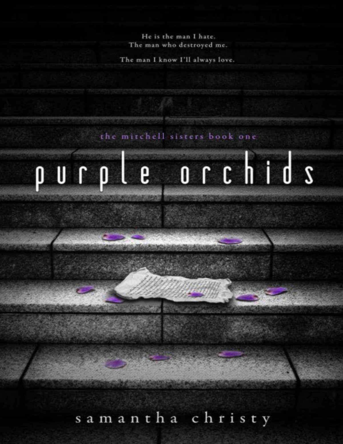 Purple Orchids Samantha Christy