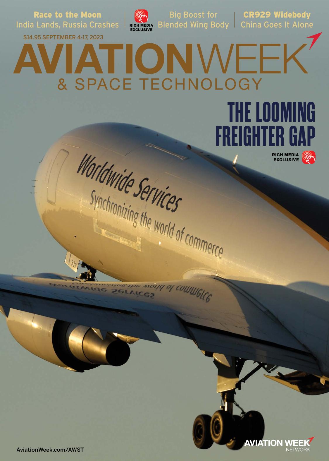 Aviation Week Space Technology September 417 Volume 185 Number 17 2023 1st Edition Collective Of Authors