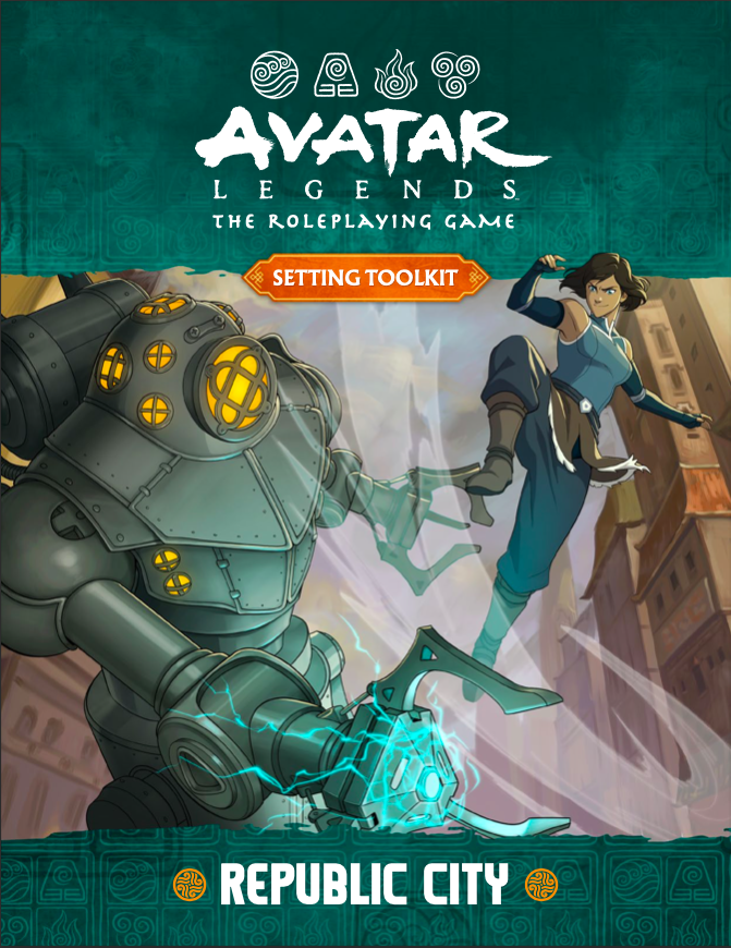 Avatar Legends Pregen Characters Magpie Games