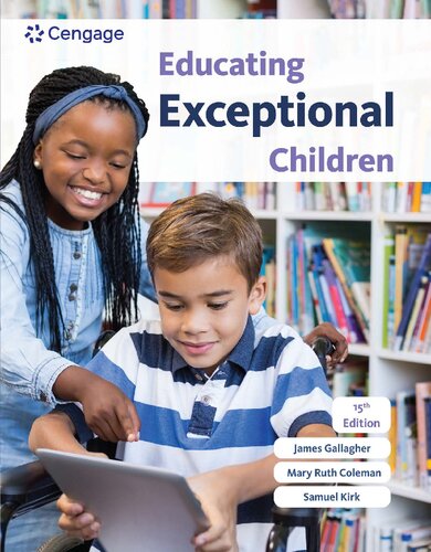 Educating Exceptional Children Mindtap Course List 15th Edition Samuel Kirk