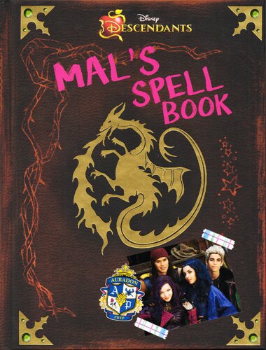 Descendants Mals Spell Book Media Tiein Disney Books