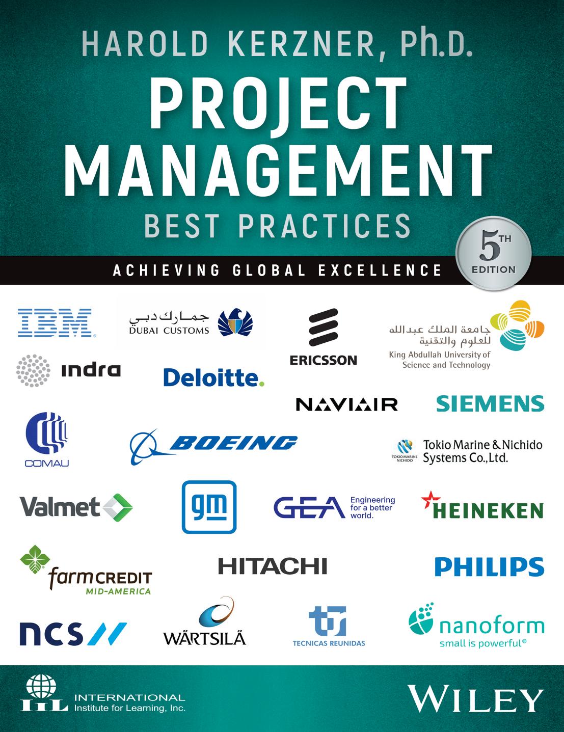 Project Management Best Practices Achieving Global Excellence 5th Edition 5th Harold Kerzner