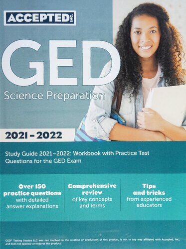 Ged Science Preparation Study Guide 20212022 Workbook With Practice Test Questions For The Ged Exam Accepted