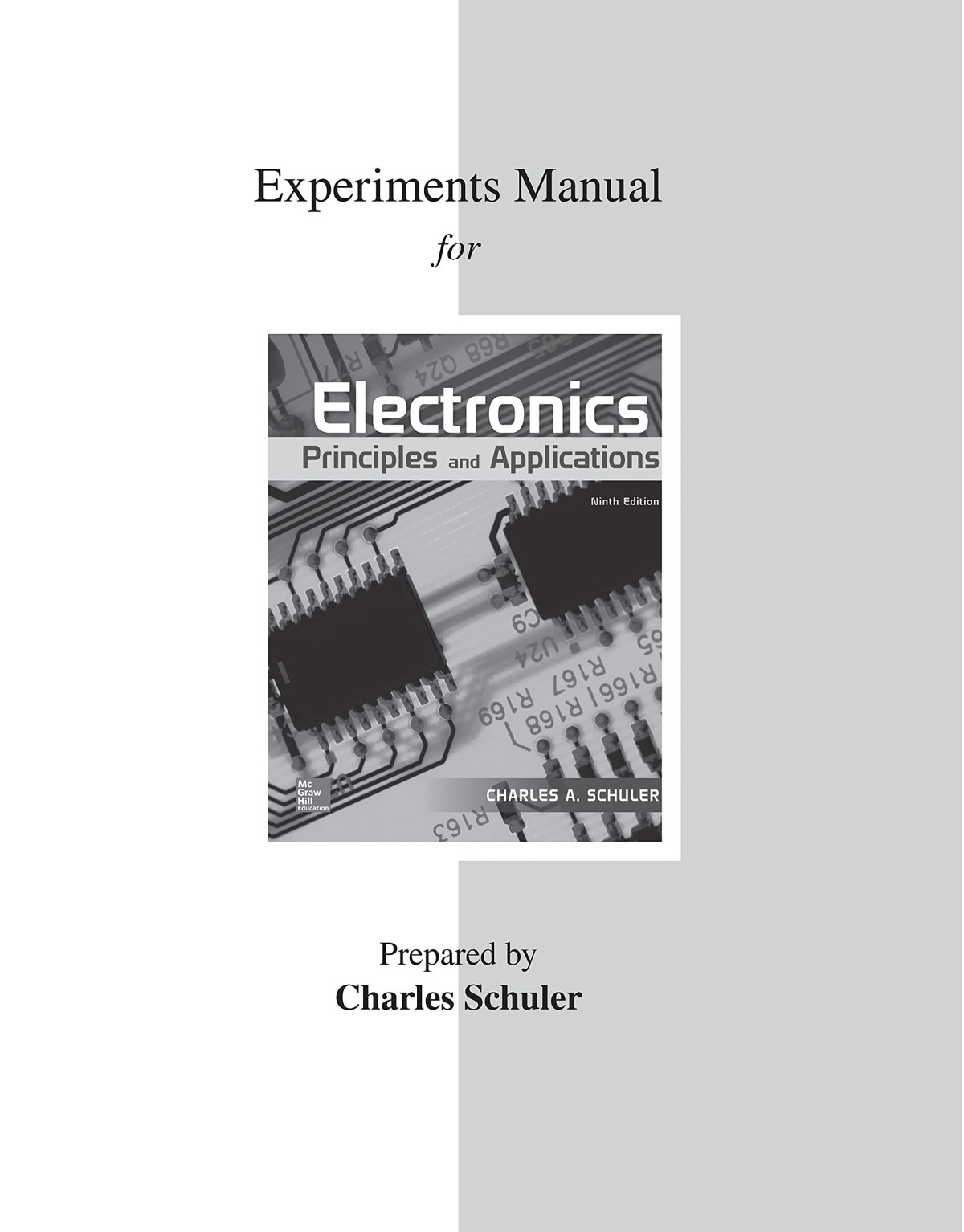 Experiments Manual For Electronics Principles Applications 9th Edition Charles Schuler