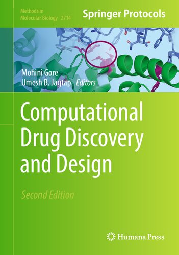Computational Drug Discovery And Design Methods In Molecular Biology 2714 2nd Ed 2024 Mohini Gore Editor